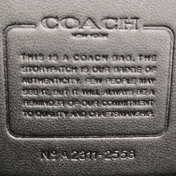 Coach Brown and Black Satchel - Picture 7 of 8